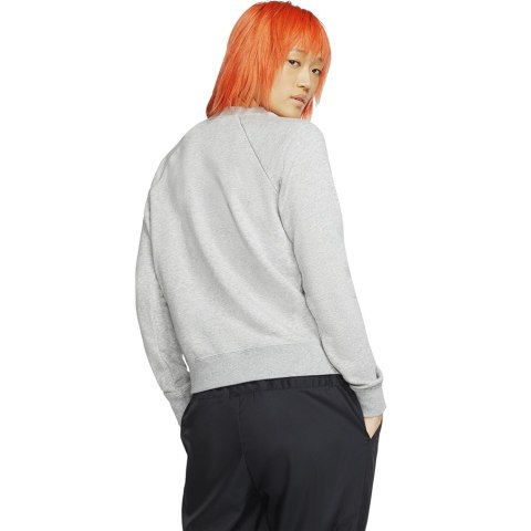 Bluza damska Nike Essentials Crew FLC HBR szara BV4112 063