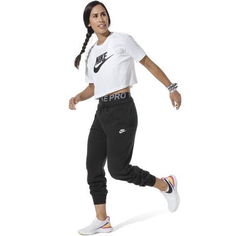 Spodnie damskie Nike W Essential Pant Reg Fleece czarne BV4095 010