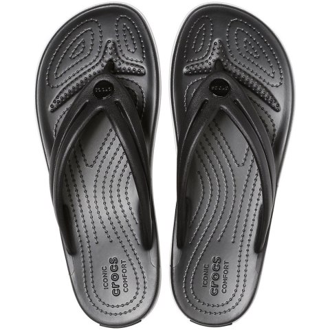 Klapki Crocs Crocband Flip W czarne 206100 001