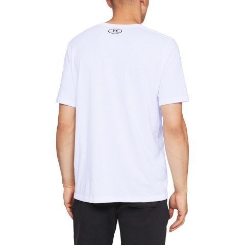 Koszulka męska Under Armour Sportstyle Left Chest SS biała 1326799 100