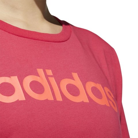 Koszulka damska adidas W E Linear L T różowa GD2911
