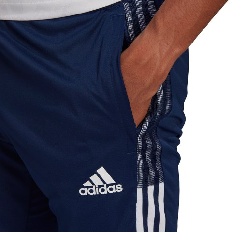 Spodnie męskie adidas Tiro 21 3/4 granatowe GH4473