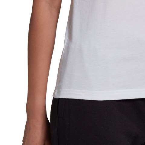 Koszulka damska adidas Loungewear Essentials Logo Tee biała GL0649