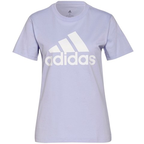 Koszulka damska adidas Loungewear Essentials Logo Tee fioletowa H07809