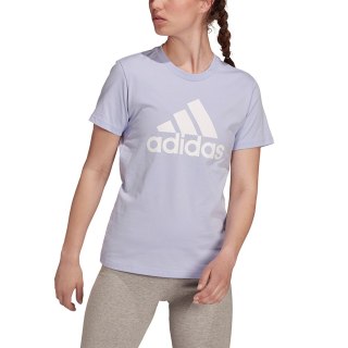 Koszulka damska adidas Loungewear Essentials Logo Tee fioletowa H07809