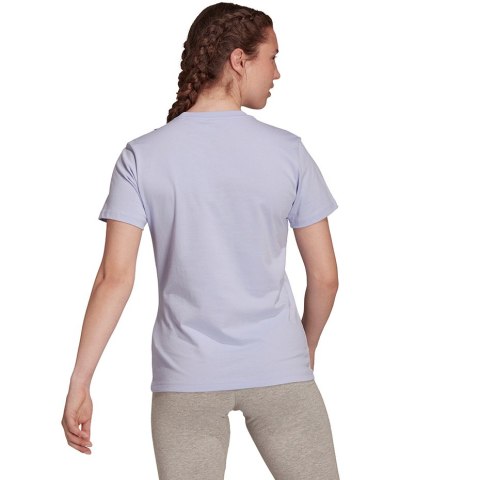Koszulka damska adidas Loungewear Essentials Logo Tee fioletowa H07809