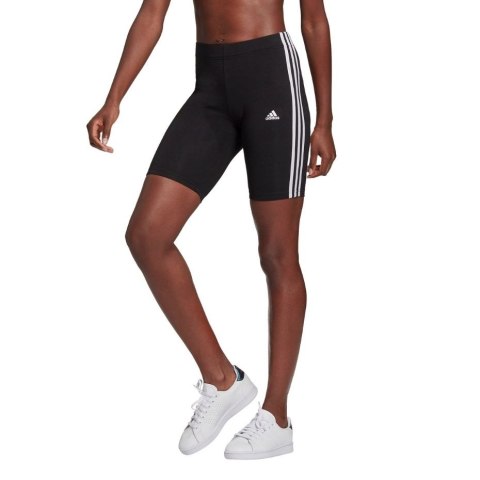 Spodenki damskie adidas Essentials 3-Stri czarne GR3866