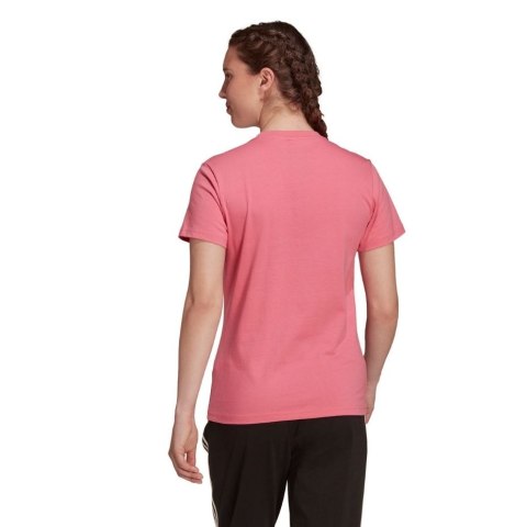 Koszulka damska adidas Loungewear Essentials Logo Tee różowa H07811