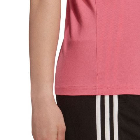 Koszulka damska adidas Loungewear Essentials Logo Tee różowa H07811