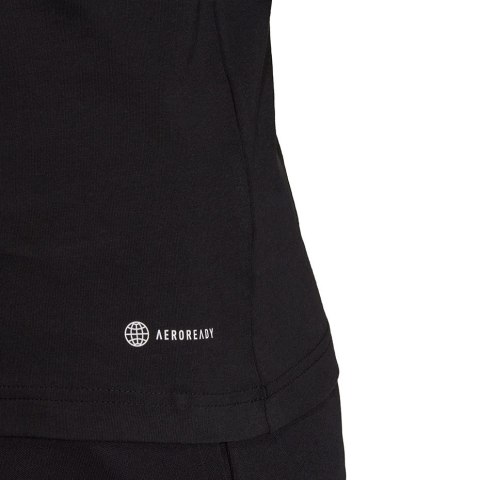 Koszulka damska adidas Entrada 22 Tee czarna HC0438