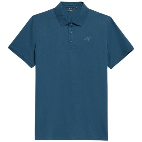 Koszulka męska 4F denim H4L22 TSM355 32S