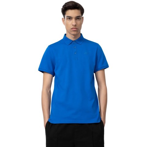 Koszulka męska 4F niebieska H4L22 TSM355 33S