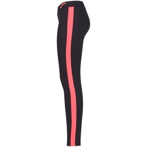Legginsy damskie Joma Ascona Long Tight czarno-różowe 901127.119