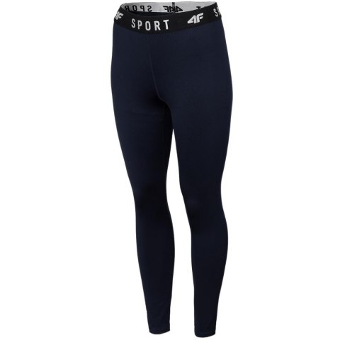 Legginsy funkcyjne damskie 4F granatowe H4Z22 SPDF351 31S