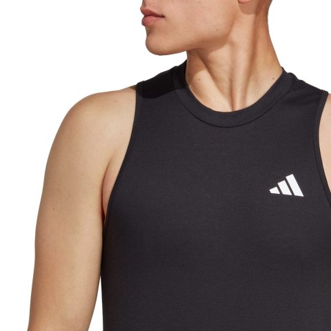 Koszulka męska adidas Train Essentials Training Top czarna IC6945