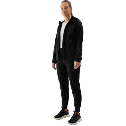 Kurtka damska softshell 4F F215 głęboka czerń 4FWSS24TSOFF215 20S