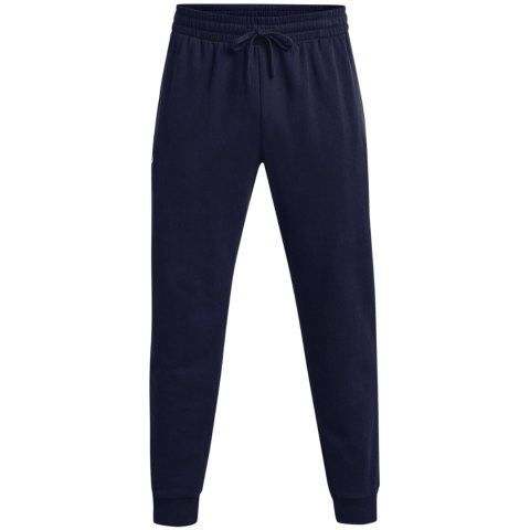 Spodnie męskie Under Armour Rival Fleece Joggers granatowe 1379774 410