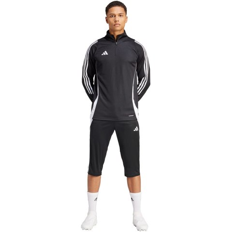 Spodnie męskie adidas Tiro 24 3/4 czarne IJ7671