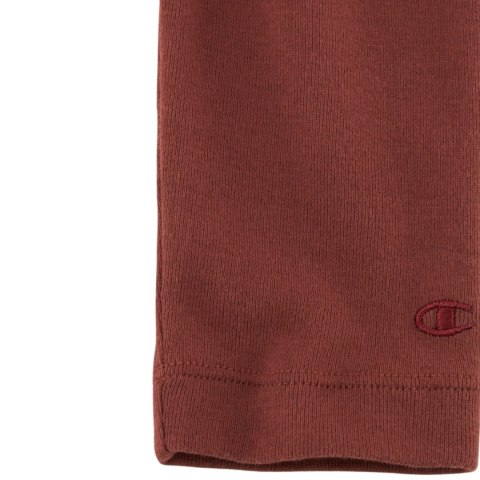 Koszulka damska Champion Crewneck Croptop brązowa 117435 MS524