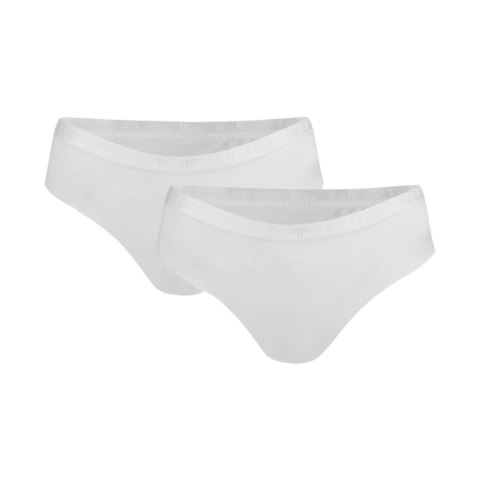 Majtki damskie figi 4F F025 białe 4FWMM00UPTSF025 10S