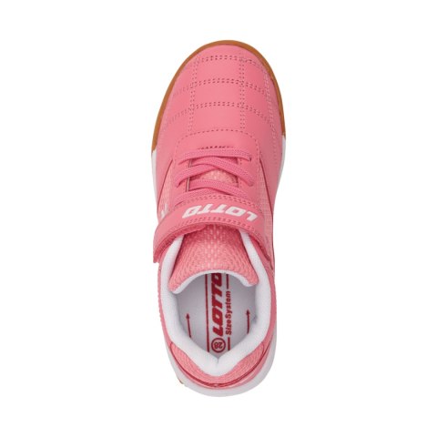 Buty dla dzieci Lotto Whizzer różowo-białe 2600120K 4410