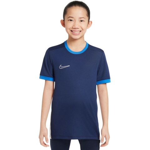 Koszulka dla dzieci Nike Dri-Fit Academy 25 SS granatowa FZ9758 410