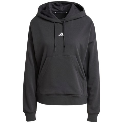 Bluza damska adidas Essentials Small Logo French Terry czarna JD7989