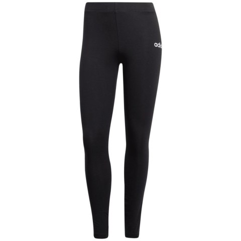 Legginsy damskie adidas Essentials Linear Cotton czarne JG8621
