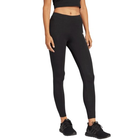 Legginsy damskie adidas Essentials Linear Cotton czarne JG8621
