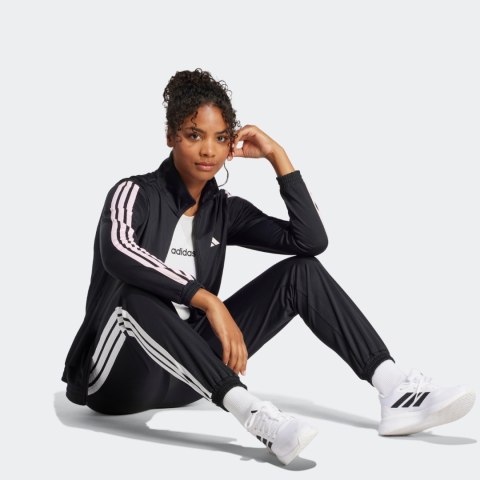 Spodnie damskie adidas Tricot 3-Stripes czarne JF3383