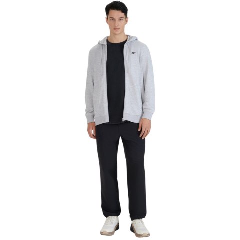 Bluza męska 4F M1768 chłodny jasny szary melanż 4FWMM00TSWSM1768 27M