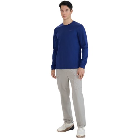 Koszulka męska 4F Longsleeve M432 granatowa 4FWMM00TLONM432 031S