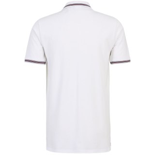 Koszulka męska polo Fila Lubbeek biała FAM0898 10001
