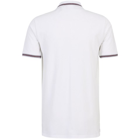 Koszulka męska polo Fila Lubbeek biała FAM0898 10001