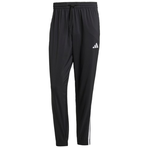 Spodnie męskie adidas Essentials 3-Stripes Woven czarne IM7841