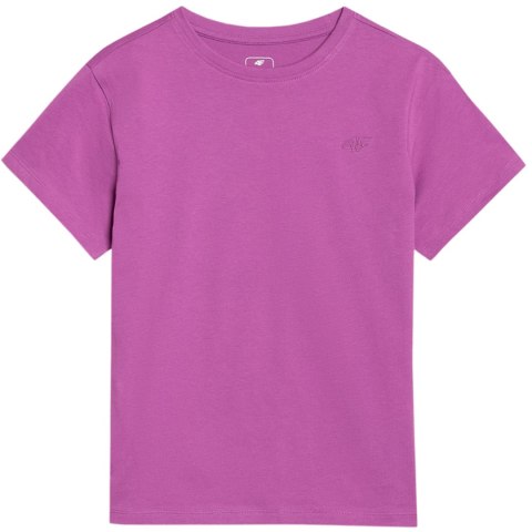 Koszulka dla dziewczynki 4F F2326 ciemny fiolet 4FJWSS25TTSHF2326 50S
