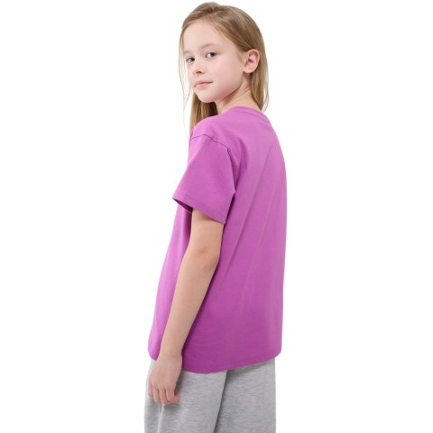 Koszulka dla dziewczynki 4F F2326 ciemny fiolet 4FJWSS25TTSHF2326 50S