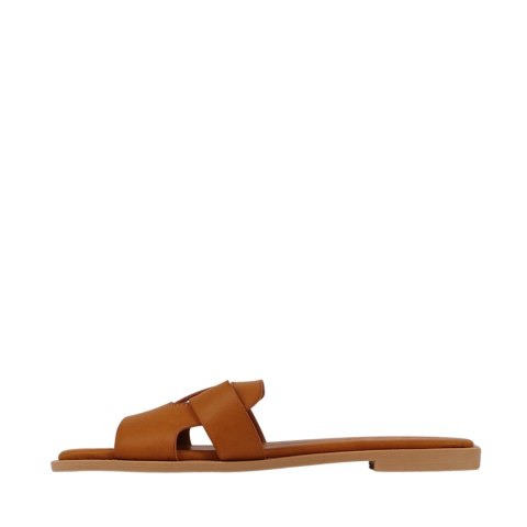Klapki damskie Lee Estill Slider Low brązowe 50251024 35A