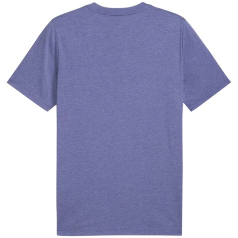 Koszulka męska Puma Ess No.1 Logo Heathear Tee fioletowa 682551 46