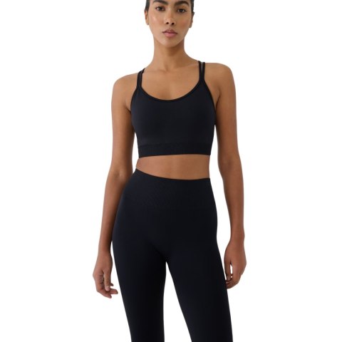 Legginsy damskie 4F FNK F380 głęboka czerń 4FWSS25TFTIF380 20S