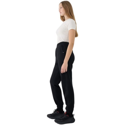 Spodnie damskie 4F CAS F1013 głęboka czerń 4FWSS25TTROF1013 20S