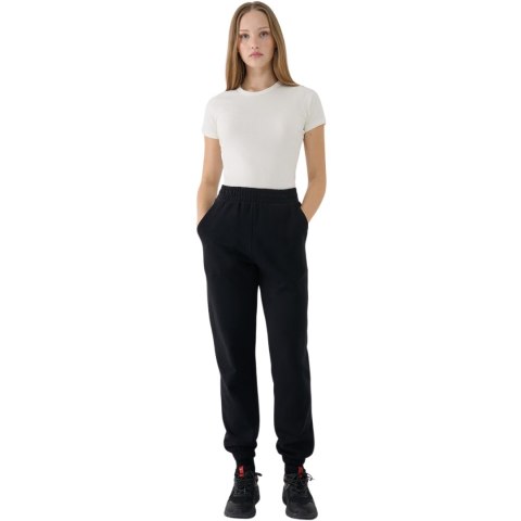 Spodnie damskie 4F CAS F1013 głęboka czerń 4FWSS25TTROF1013 20S
