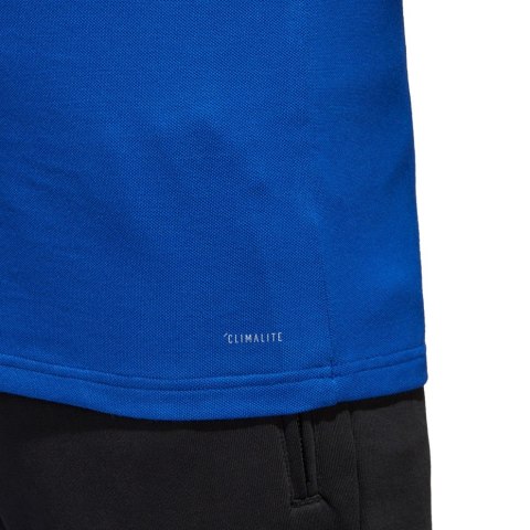Koszulka męska adidas Condivo 18 Cotton Polo niebieska CF4375