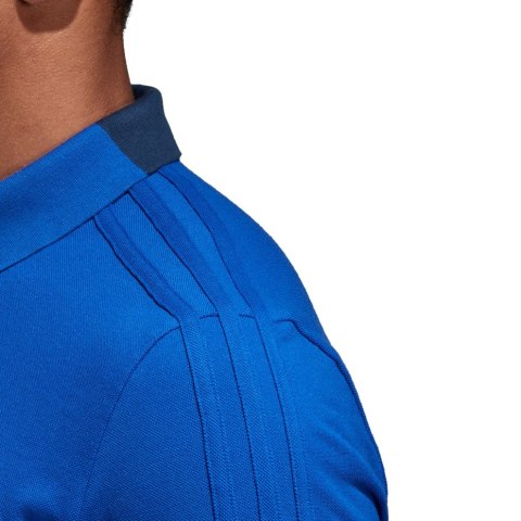 Koszulka męska adidas Condivo 18 Cotton Polo niebieska CF4375