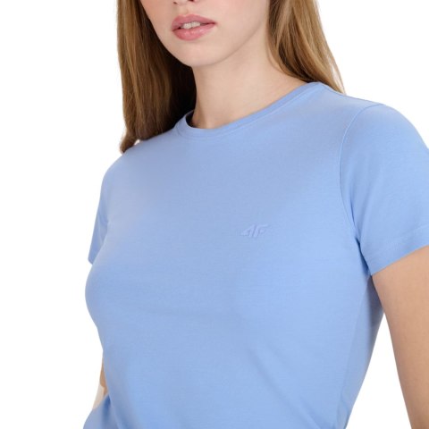 Koszulka damska 4F F2255 denim 4FWMM00TTSHF2255 32S