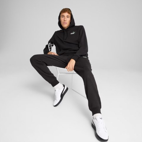 Bluza męska Puma Ess 2 Color Small No.1 Logo Hoodie TR czarna 684719 51