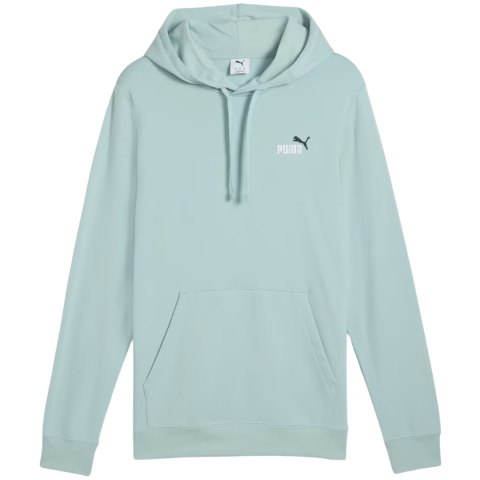 Bluza męska Puma Ess 2 Color Small No.1 Logo Hoodie TR miętowa 684719 67