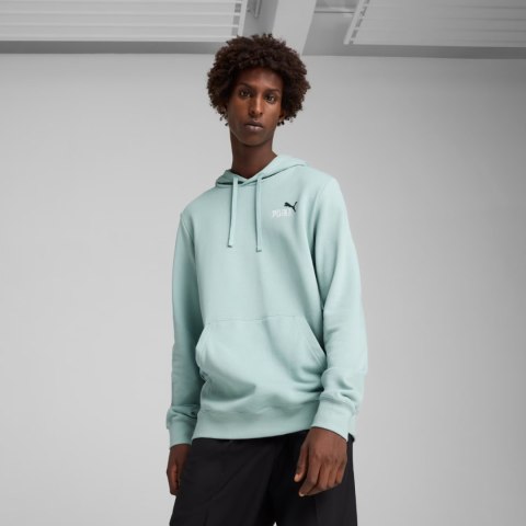 Bluza męska Puma Ess 2 Color Small No.1 Logo Hoodie TR miętowa 684719 67