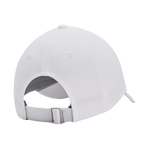 Czapka z daszkiem damska Under Armour Blitzing Adj OSFM biała 1376705 100