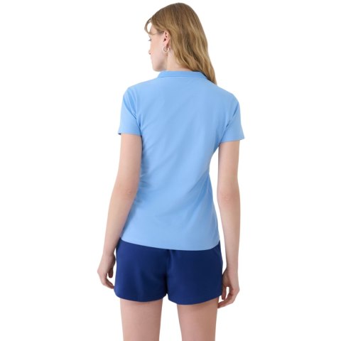 Koszulka damska polo 4F F365 denim 4FWMM00TPTSF365 32S